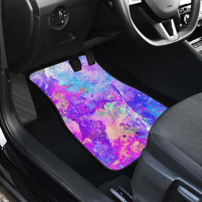 Water Colour Purple Car Mats