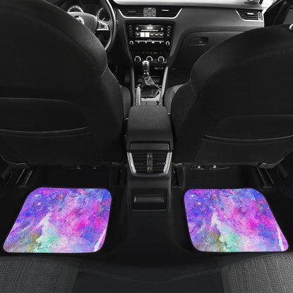 Water Colour Purple Car Mats