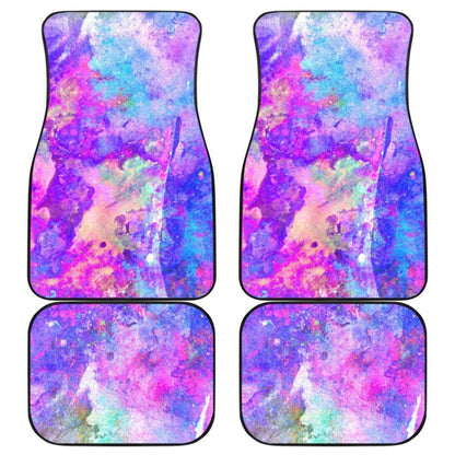 Water Colour Purple Car Mats