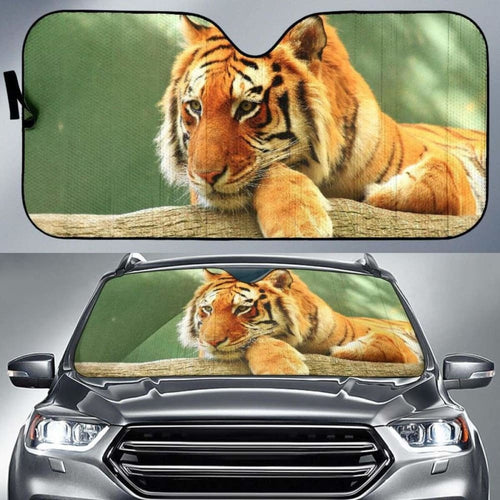 Tiger Rest HdK Car Sun Shade