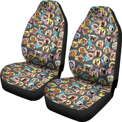 Dogs Galore Car Seat Covers (Paw Prints)  -