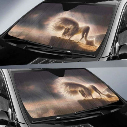 Pegasus Horse Car Auto Sun Shades