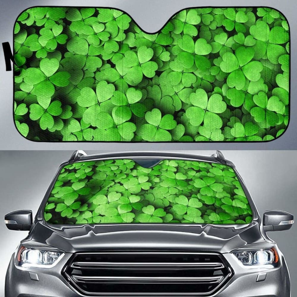 Four Leaf Clover Sun Shade Amazing Best Gift Ideas