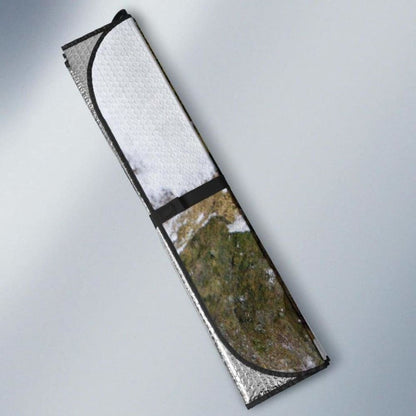 Villy Snow Leopard Cave SnowK Car Sun Shade