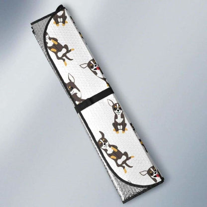 Chihuahua Dog Pattern Car Auto Sun Shades