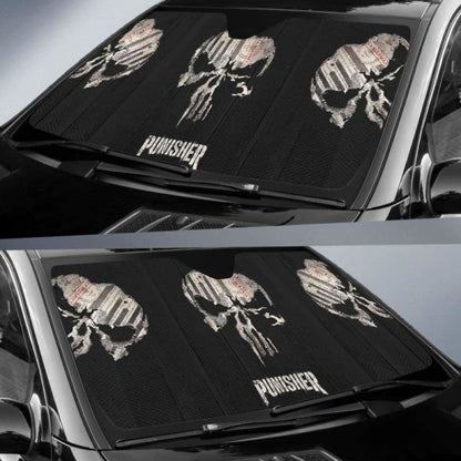 Punisher Car Auto Sun Shade