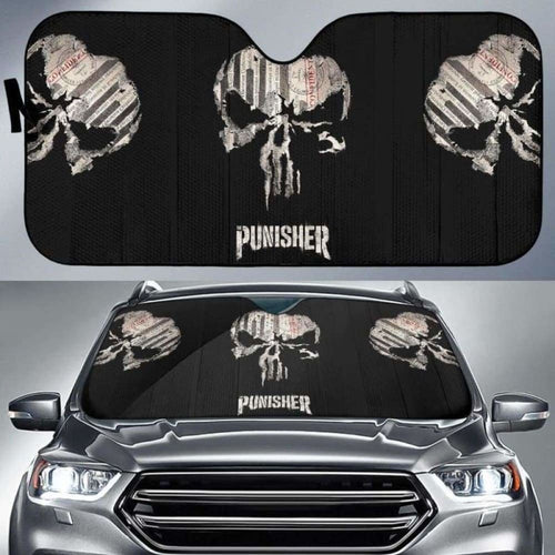Punisher Car Auto Sun Shade