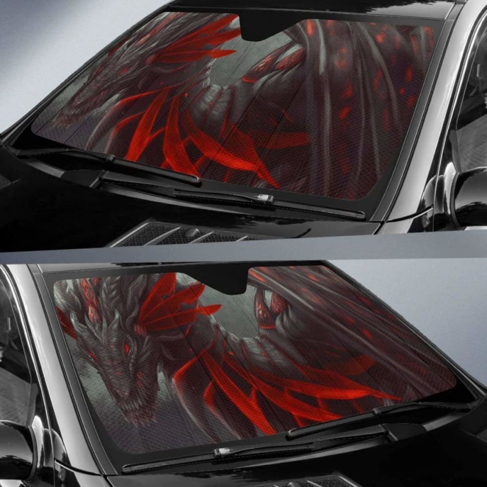 Cool Dragon Art Sun Shade amazing best gift ideas
