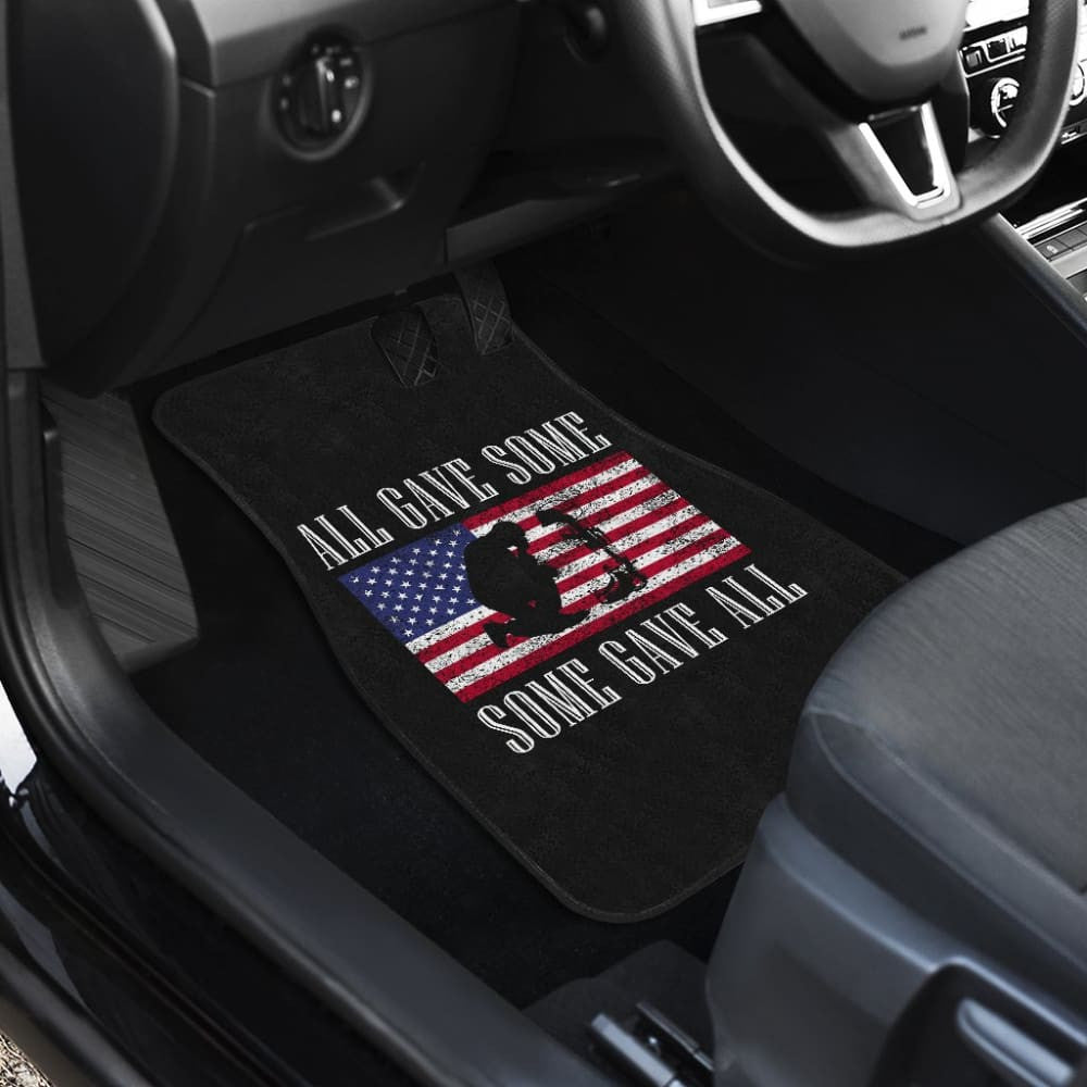 All Gave Some, Some Gave All Patriot Car Floor Mats