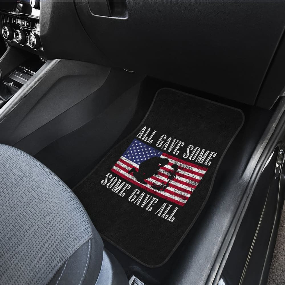 All Gave Some, Some Gave All Patriot Car Floor Mats