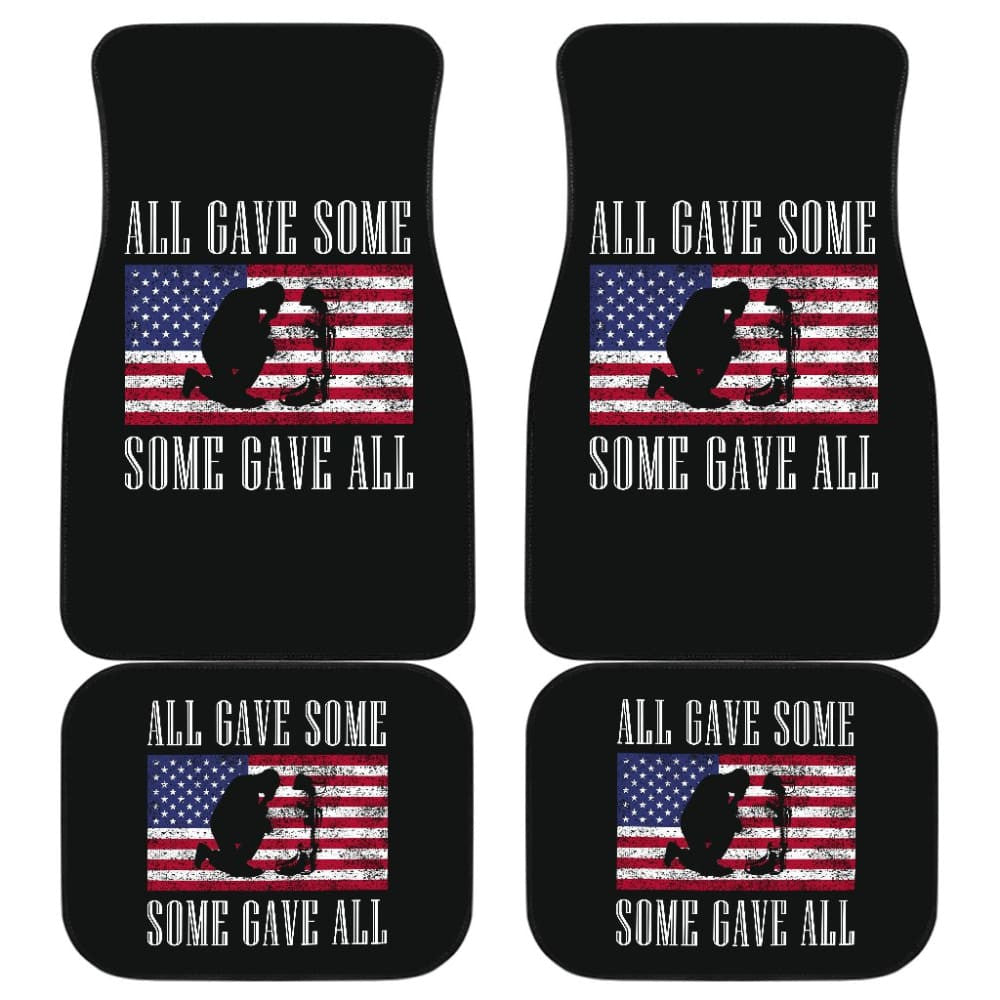 All Gave Some, Some Gave All Patriot Car Floor Mats