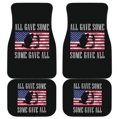All Gave Some, Some Gave All Patriot Car Floor Mats