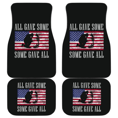 All Gave Some, Some Gave All Patriot Car Floor Mats