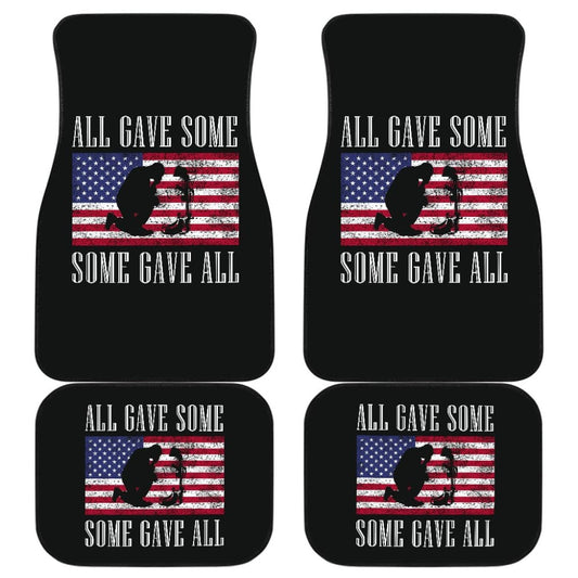 All Gave Some, Some Gave All Patriot Car Floor Mats