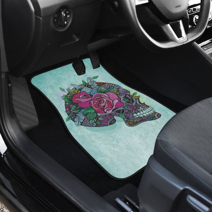 Sugar Skull Car Mat