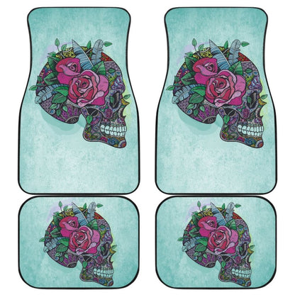 Sugar Skull Car Mat
