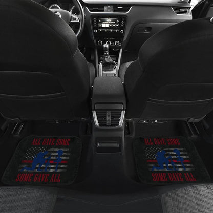 All Gave Some, Some Gave All Patriotic Angel Soldier Car Floor Mats