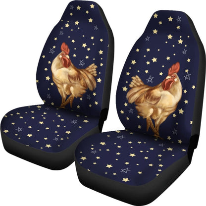 Chicken Car Seat Covers Chicken And Stars