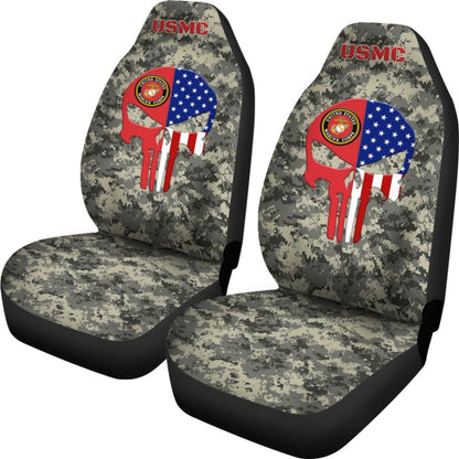 US Marine Corps Car Seat Covers Custom USMC Patriotic Gifts Idea