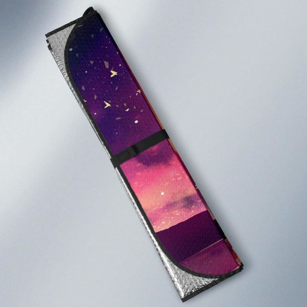 Girly Dream Moon Scenic Surreal Bicycle Car Sun Shade