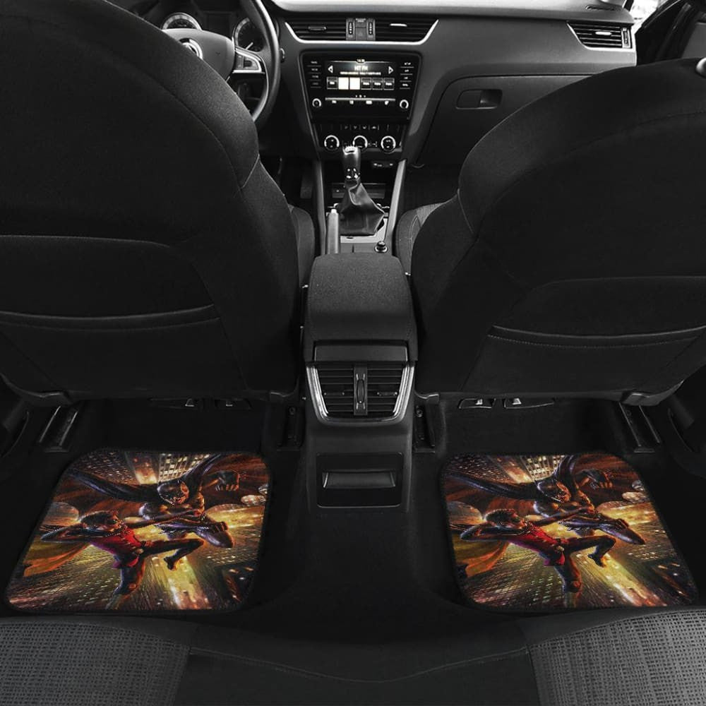 Batman Vs Robin Dc League Car Floor Mats