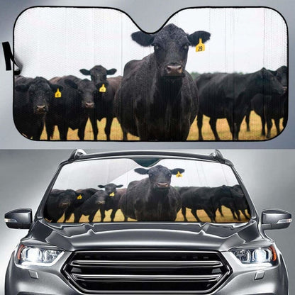 Auto Sun Shades - Cow