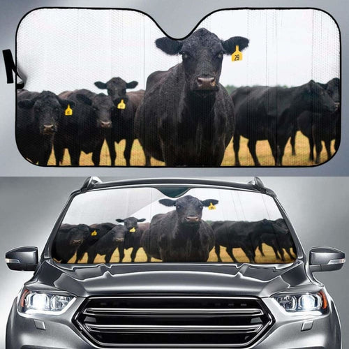 Auto Sun Shades - Cow
