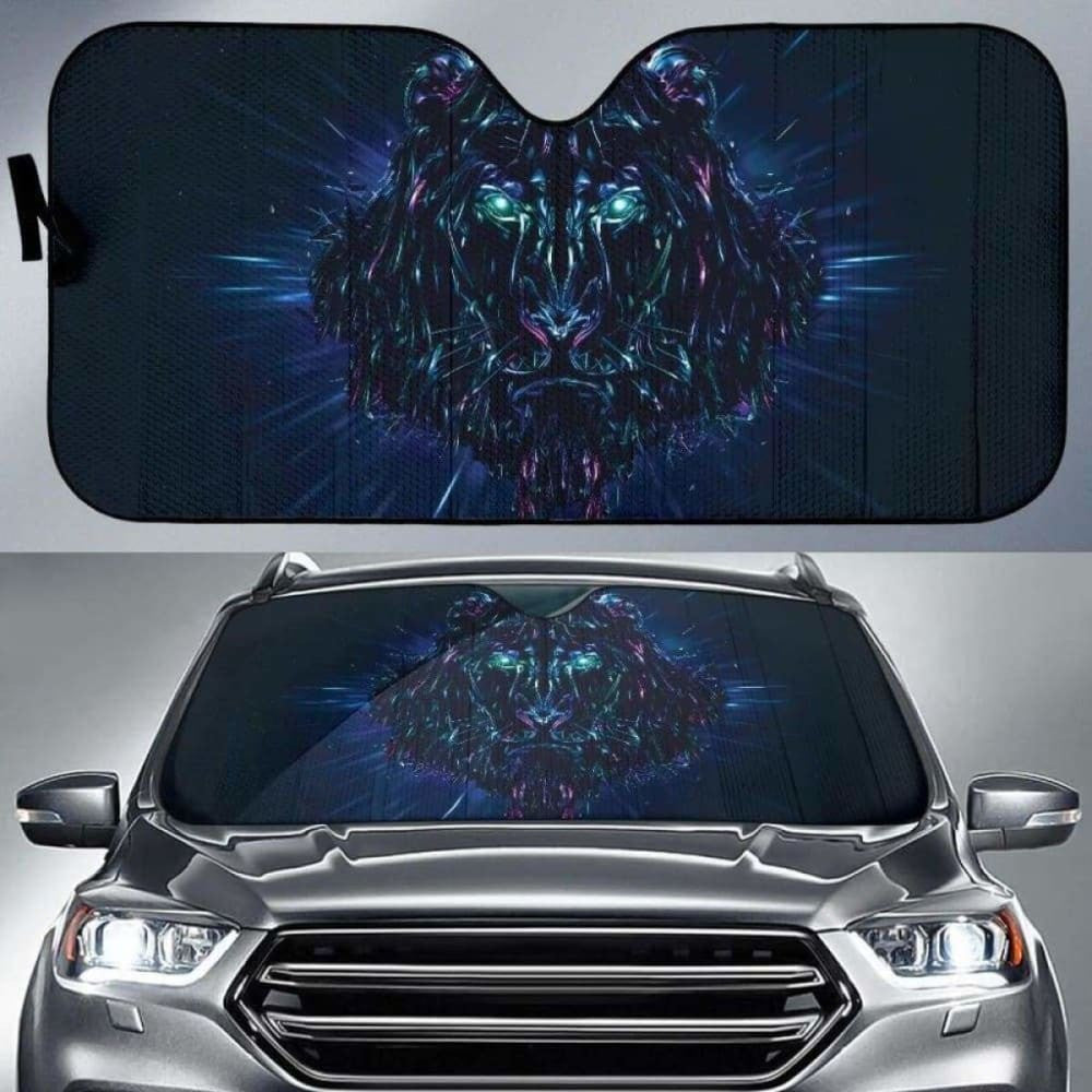 Artwork Lion Car Auto Sun Shades