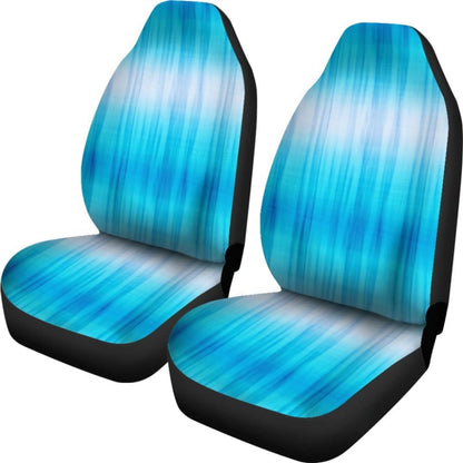 Blue Tie Dye Car Seat Covers