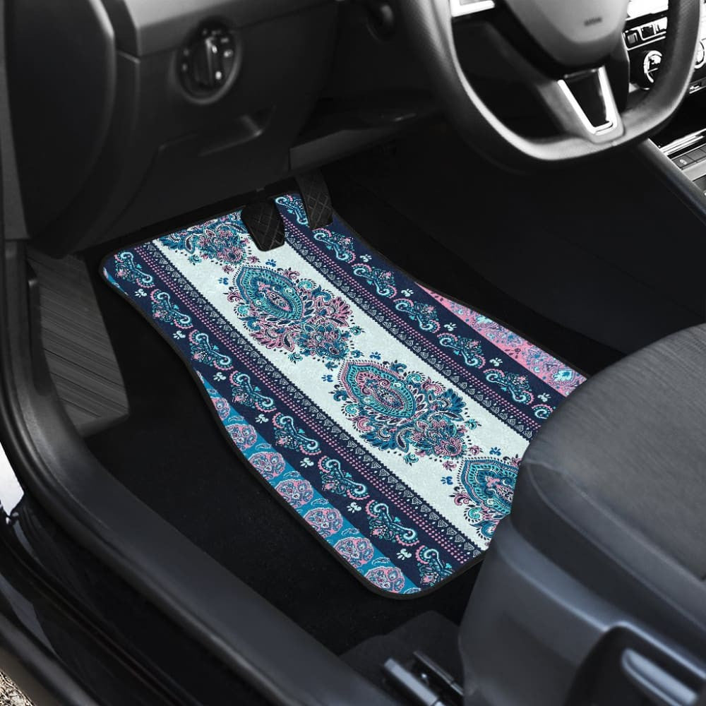 Boho Persian Decor Car Floor Mats