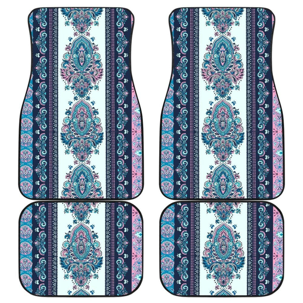 Boho Persian Decor Car Floor Mats