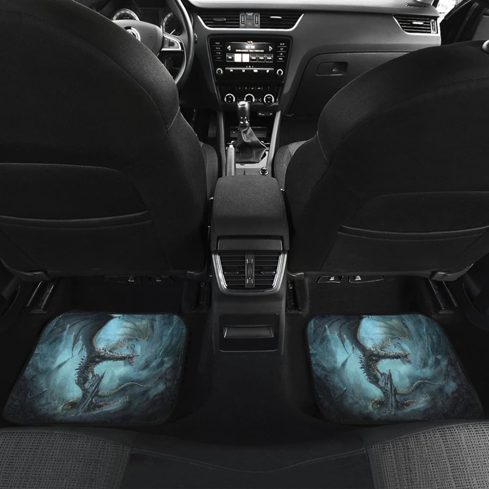 Ancient Dragon Lord of Death Car Floor Mats