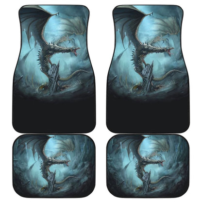 Ancient Dragon Lord of Death Car Floor Mats