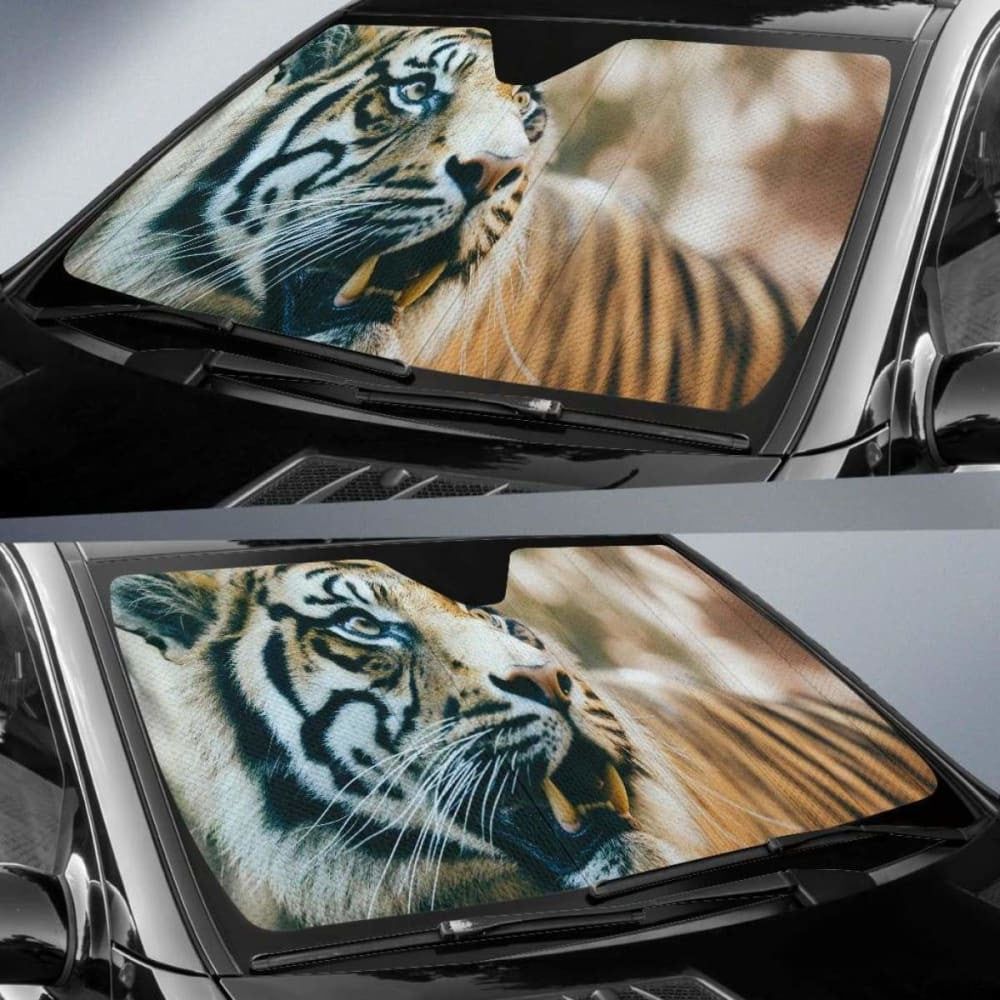 Tiger Wild HdK Car Sun Shade
