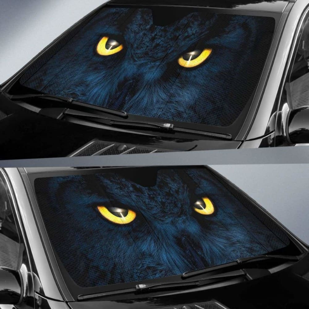 Owl Eyes Art Animal Car Sun Shades Amazing Gift