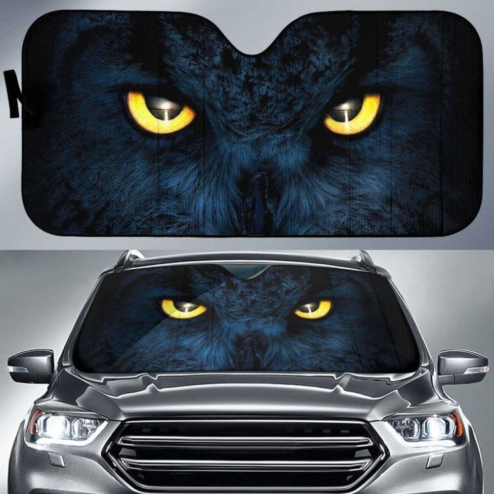 Owl Eyes Art Animal Car Sun Shades Amazing Gift