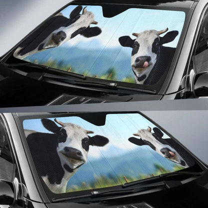 Auto Sun Shades  - Cow