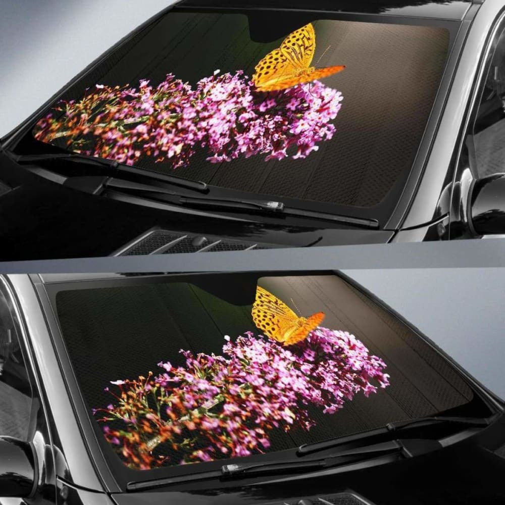 Butterfly Botanical Garden PolandK Car Sun Shade