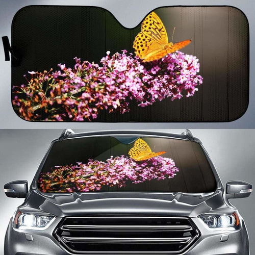 Butterfly Botanical Garden PolandK Car Sun Shade