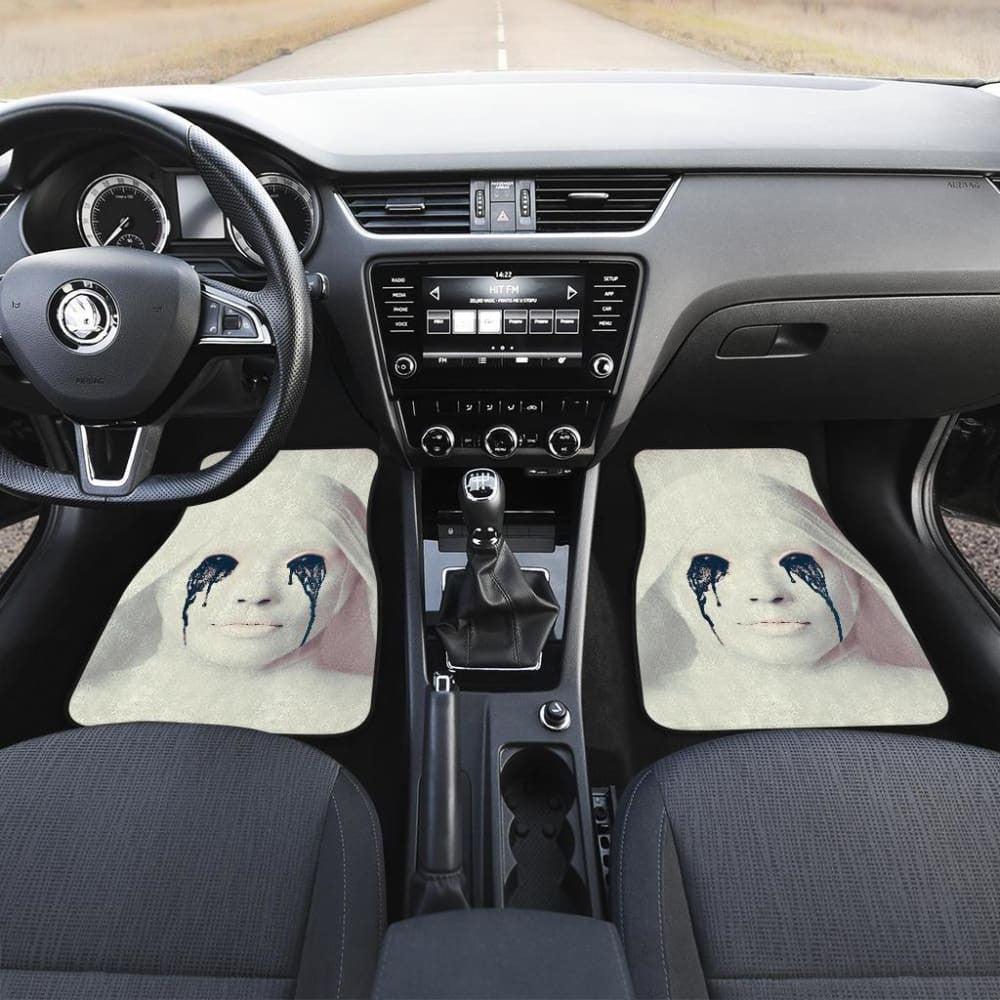 Demon Eyes Of White Nun American Horror Story Car Floor Mats