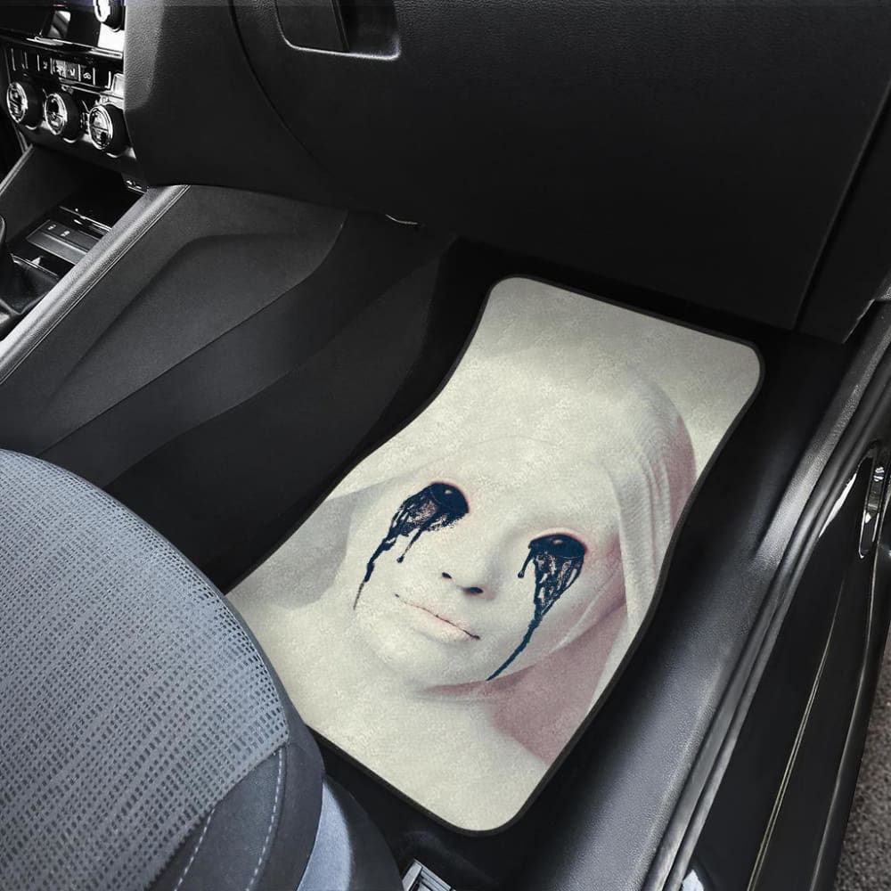 Demon Eyes Of White Nun American Horror Story Car Floor Mats