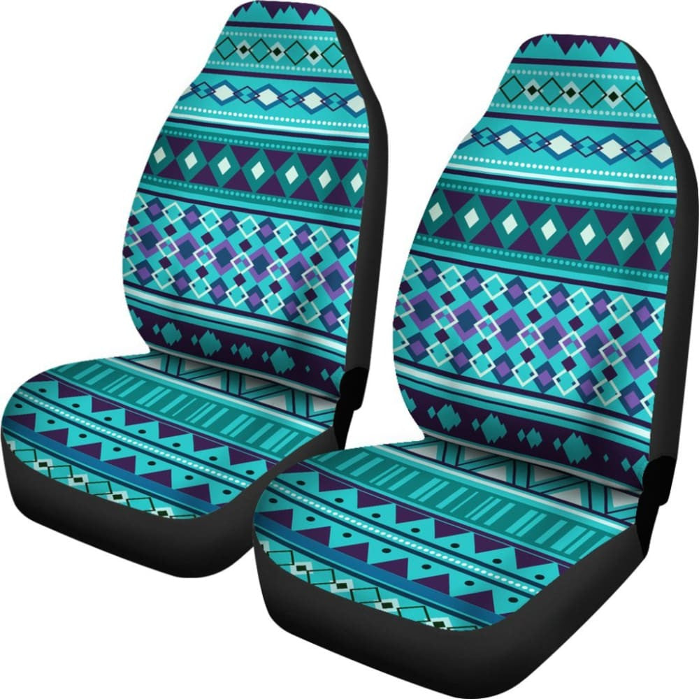 Aztec Blue Teal Car Seat Covers