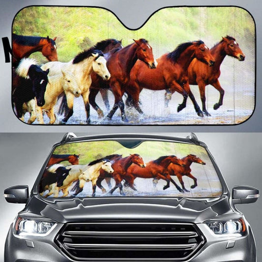 Auto Sun Shades - Horse