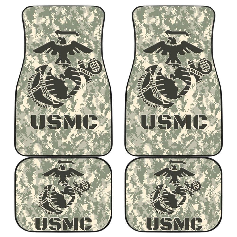 United States Marine Corp Car Floor Mats