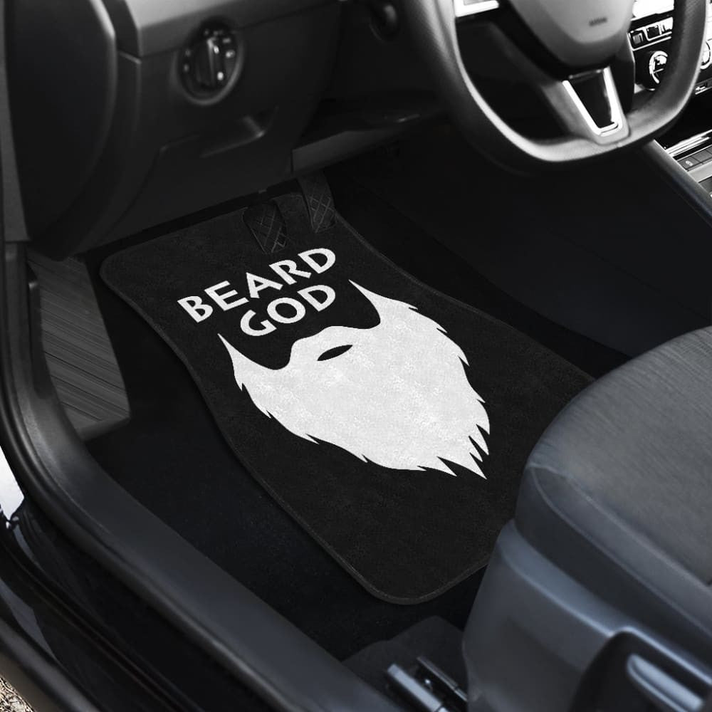 God Beard Amazing Gift Idea Car Floor Mats