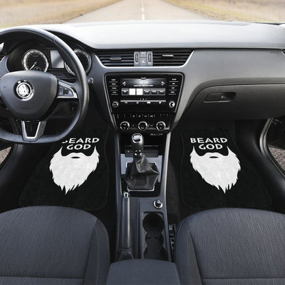 God Beard Amazing Gift Idea Car Floor Mats