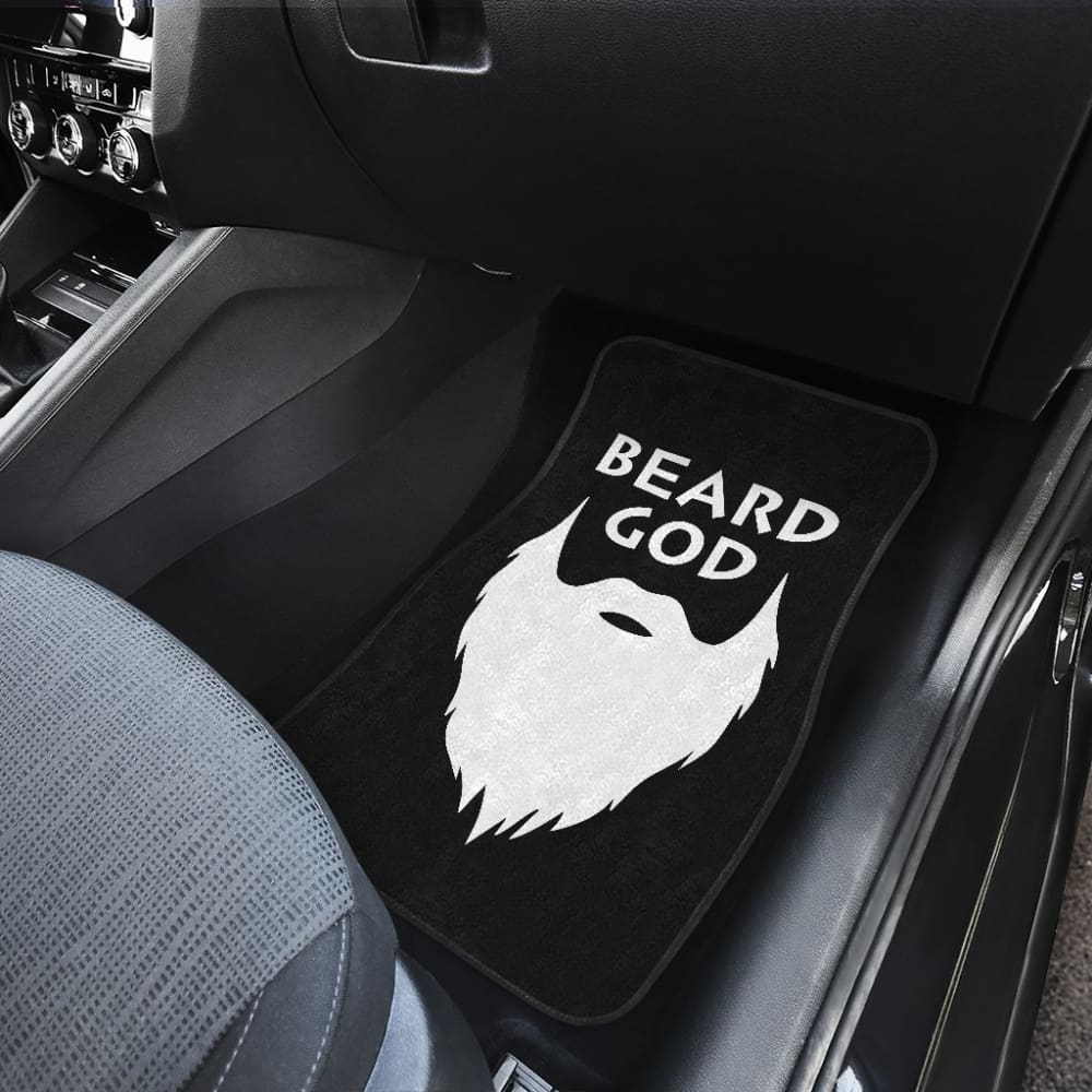 God Beard Amazing Gift Idea Car Floor Mats