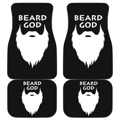 God Beard Amazing Gift Idea Car Floor Mats