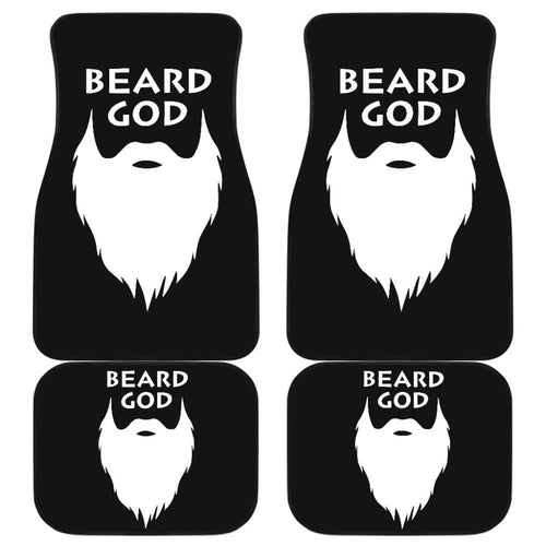 God Beard Amazing Gift Idea Car Floor Mats