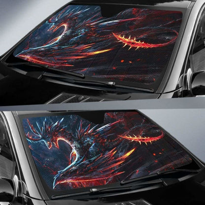 Evil Magma Dragon Sun Shade amazing best gift ideas